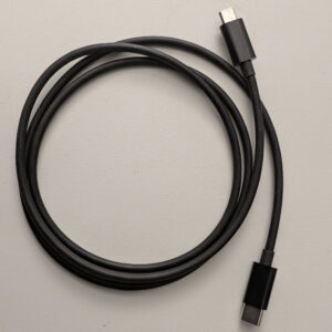 Black 1 m USB-C to Micro-USB data cable